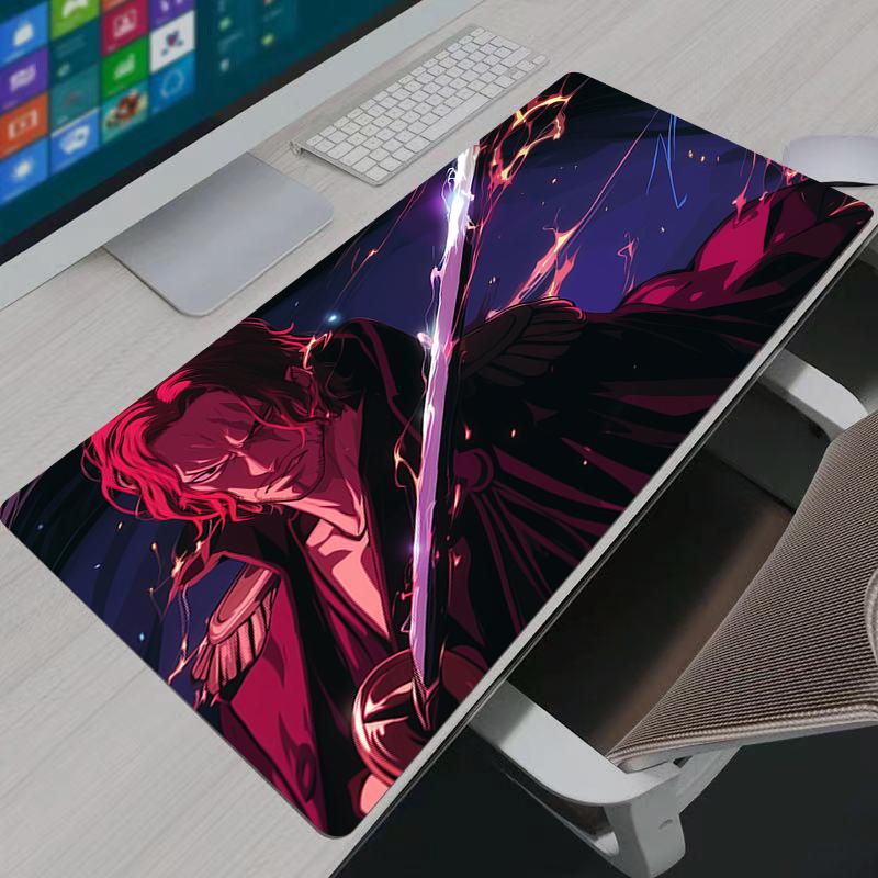 One Piece Shanks Mouse Pad Large Gamer XXL Keyboard Desk Mouse Mat Mouse Pads Carpet Rubber Tapis Souris Gaming Notbook Mousepad