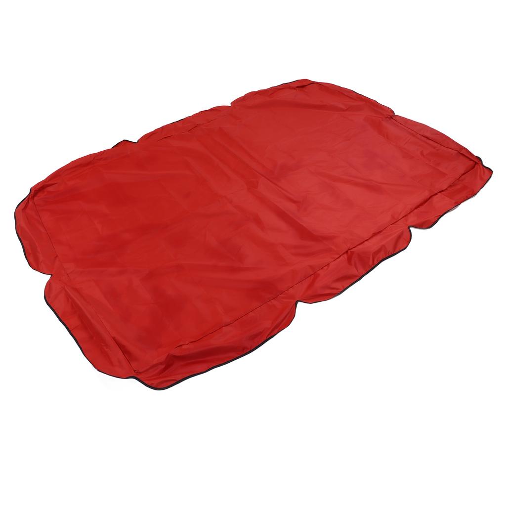 Outdoor Swing Canopy Silver Coated Oxford Cloth Waterproof Swing Chair Top Cover for Garden Sun Shade Accessory