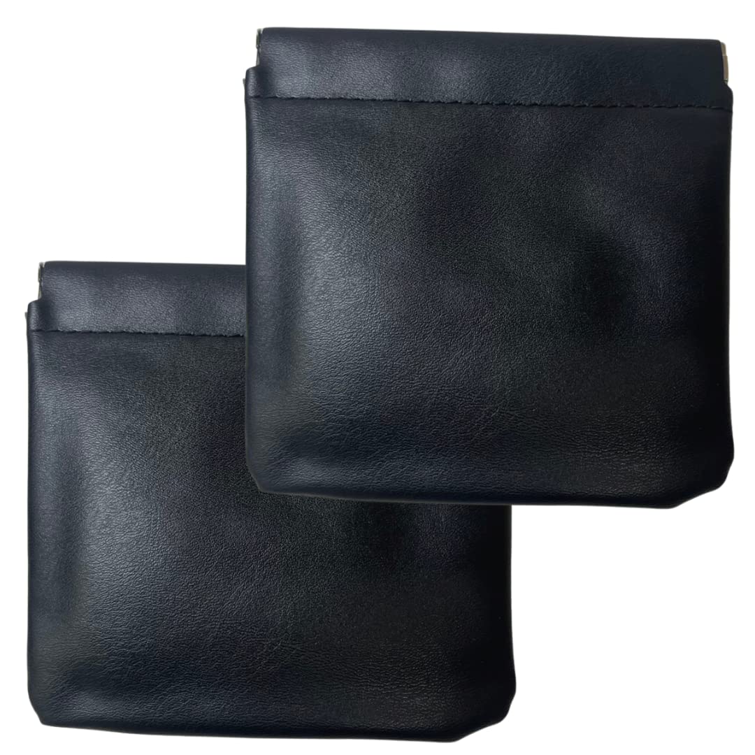 

Мешочек для украшений из искусственной кожи для портативного хранения (черный) чёрный