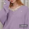UNIFREE Women's Relaxed Off-Shoulder Knit Sweater