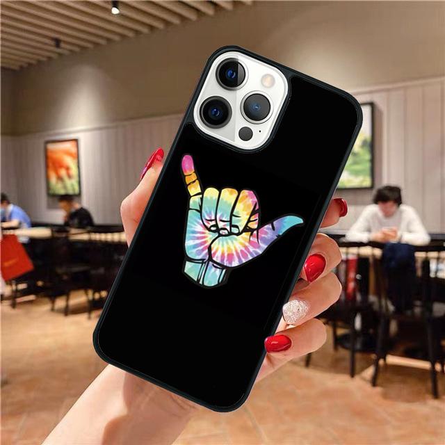 Surfer Surf Hang Loose Shaka Phone Case Cover For Apple 16 Plus iPhone 17 Air 16 15 14 11 12 13 Pro Max Coque
