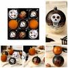 New Exquisite Halloween Decorations Horror Props Creative Skull Plastic Ball Halloween Home Painted Tree Hanging