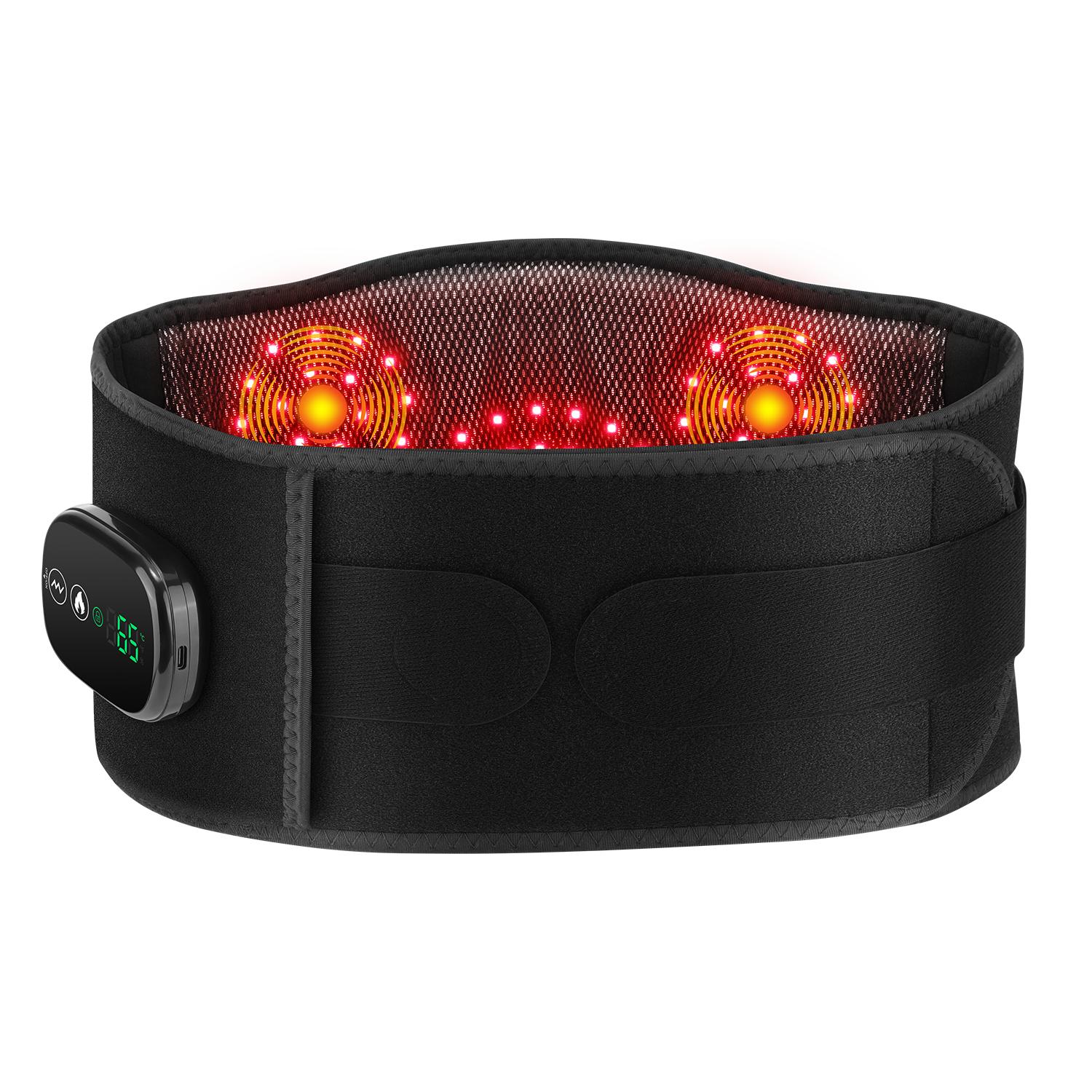 

Подогреваемый массажер для талии Легкая декомпрессия Поясничная поддержка Пояс для улучшения кровообращения Облегчение грыжи диска Электрические инфракрасные накладки