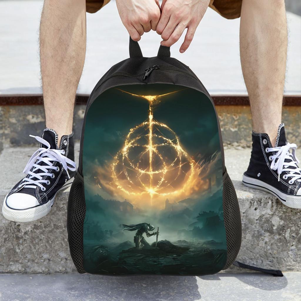Elden Ring Game Backpack  College Backpacks Female Cute School Bags Designer Soft Rucksack