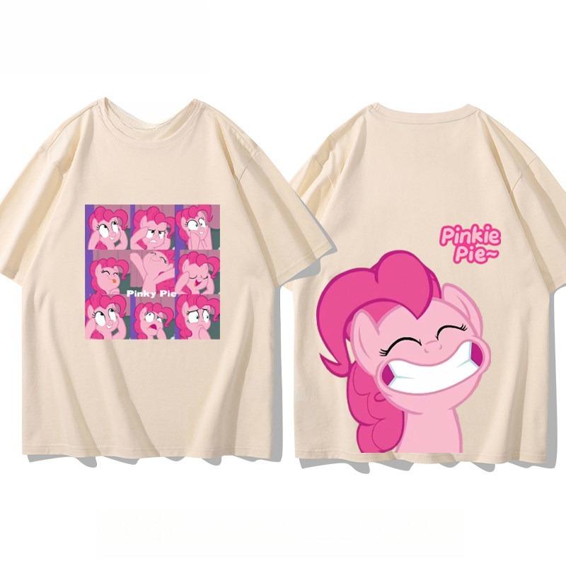 2026 summer new Little Pony animated series Briq Yunbao related products shortsleeved Tshirt for both Unisex and Women
