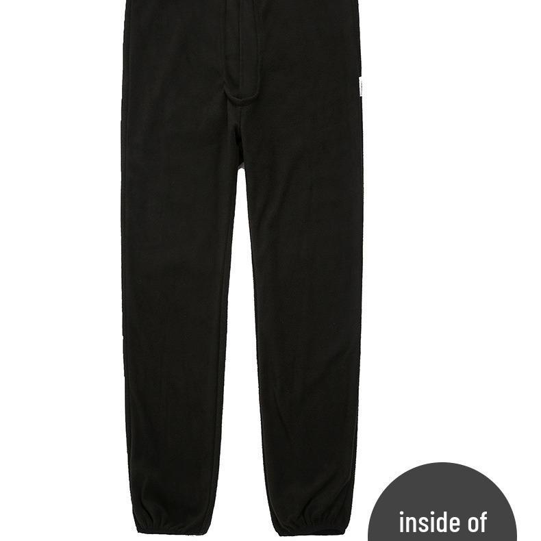 Unisex Outdoor Windproof and Waterproof Detachable Two-Piece Set for Mountain Climbing and Skiing, Thickened and Warm.
