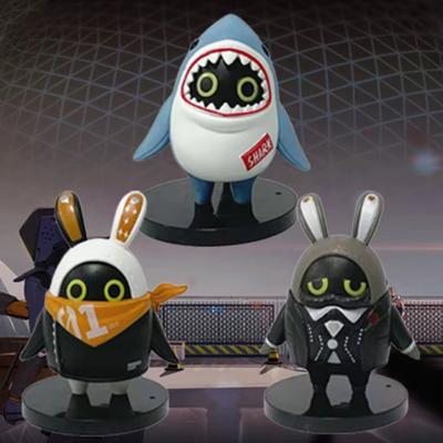 Spiel Zenless Zone Zero Figur Bangboo EOUS Sharkboo Amillion Niedliche Cartoon-Accessoires PVC Weichgummi 3D-Figur Ornament Geschenke