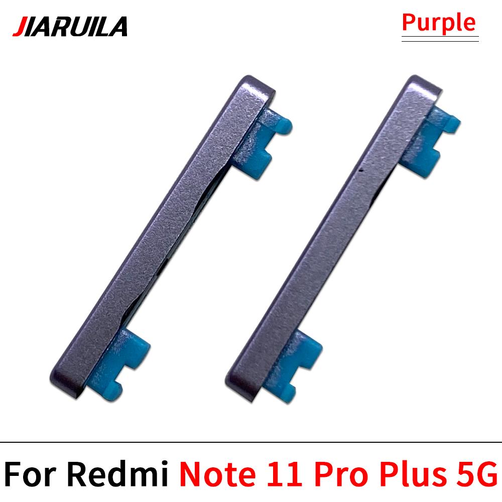 Power Button Switch & Volume Up / Down On / Off Button Flex Cable For Xiaomi Redmi Note 11E 11 Pro Plus Poco C61 F1