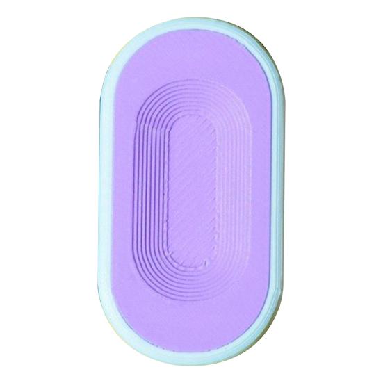 3D Tištěný Fidget Slider Hračka Úleva od Stresu Kosočtverec Včelí Plástev Paralelní Dráha Údolí Texturovaný Slider Kapesní Velikost Děti Dospělí Senzorická Hračka Slider