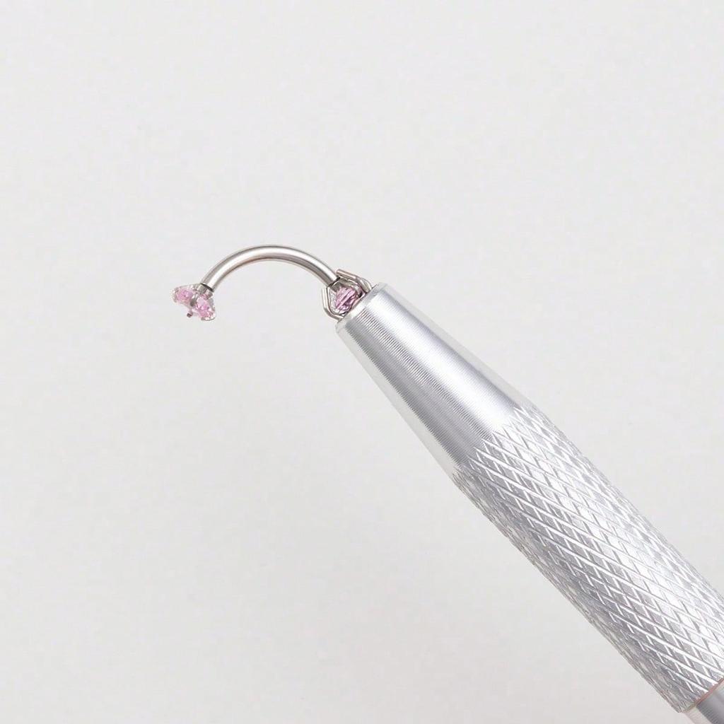 Piercing Ball Grabber Tool, 4 Claw Jeweler's Pick Up Tool Piercing Ball Gripper  Pearl Grabber Pick Up Tool