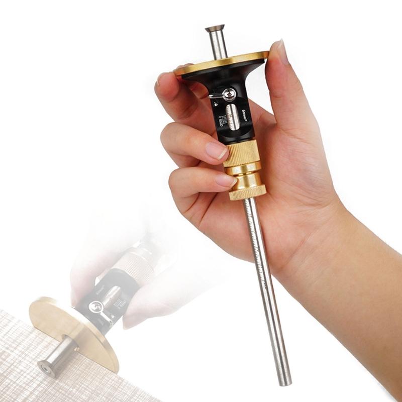 European Precision Scriber with Automatic Fine-Tuning and Depth Measurement - Professional Alloy Line Scribing Tool