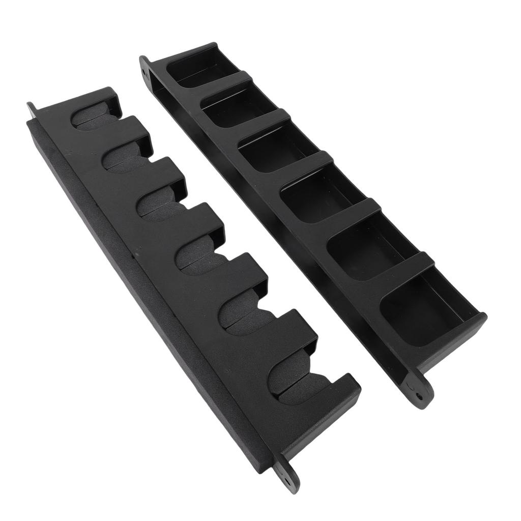 Fishing Rod Holder 6 Slots Wall Mounted Fishing Pole Storage Display Rack for Garage Home Shed
