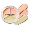 The Saem Cover Perfection Triple Pot Concealer Glow 6g, 20N, 1 Pcs