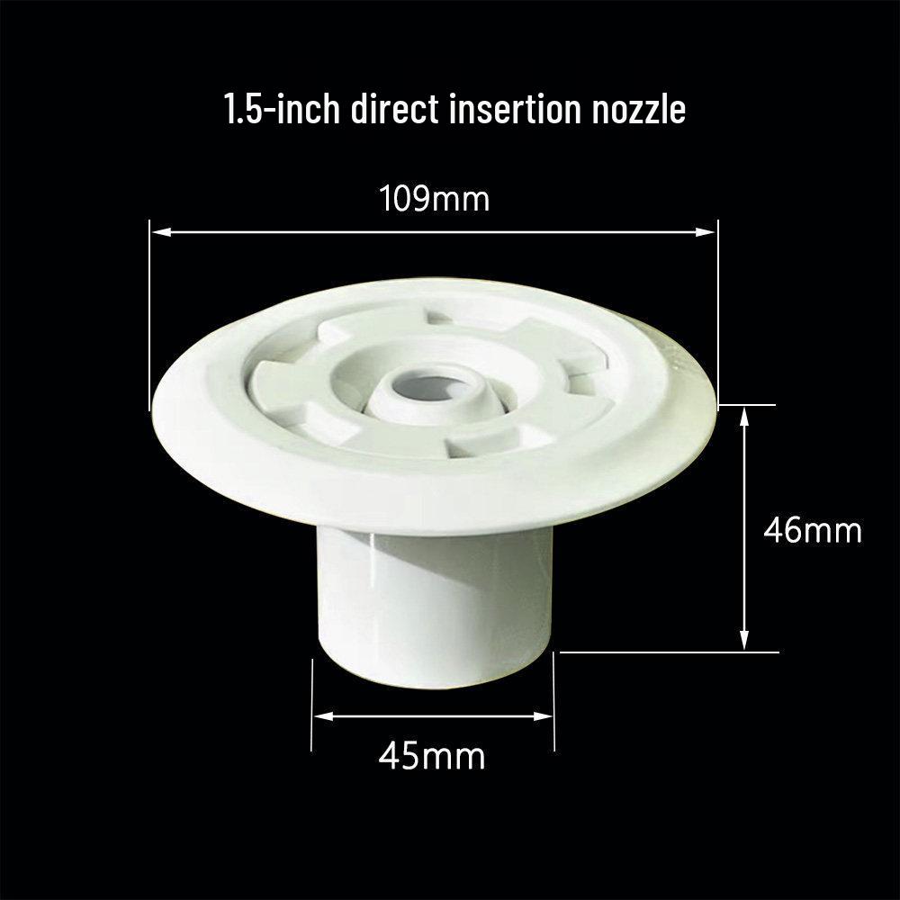 Adjustable In-Pool Concrete Water Inlet & Outlet for Circulation and Surfing