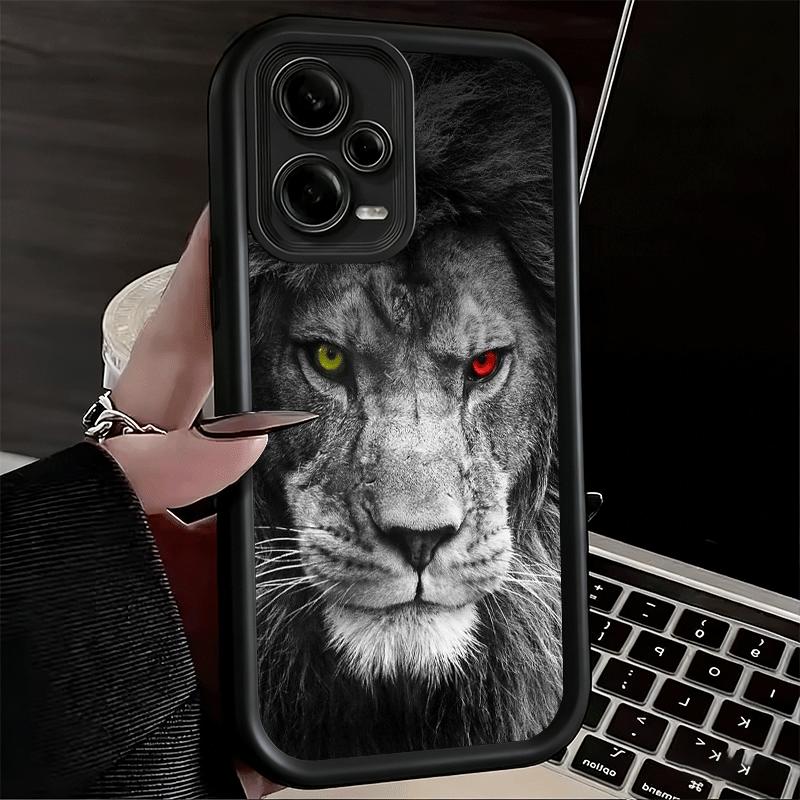 

Phone Case for Xiaomi Redmi Note 15 14 13 Pro Plus Lion Male Man King Shell 12S 11 11S 11T 5G 14S Soft Silicone Funda Redmi Note 14 Pro 4G