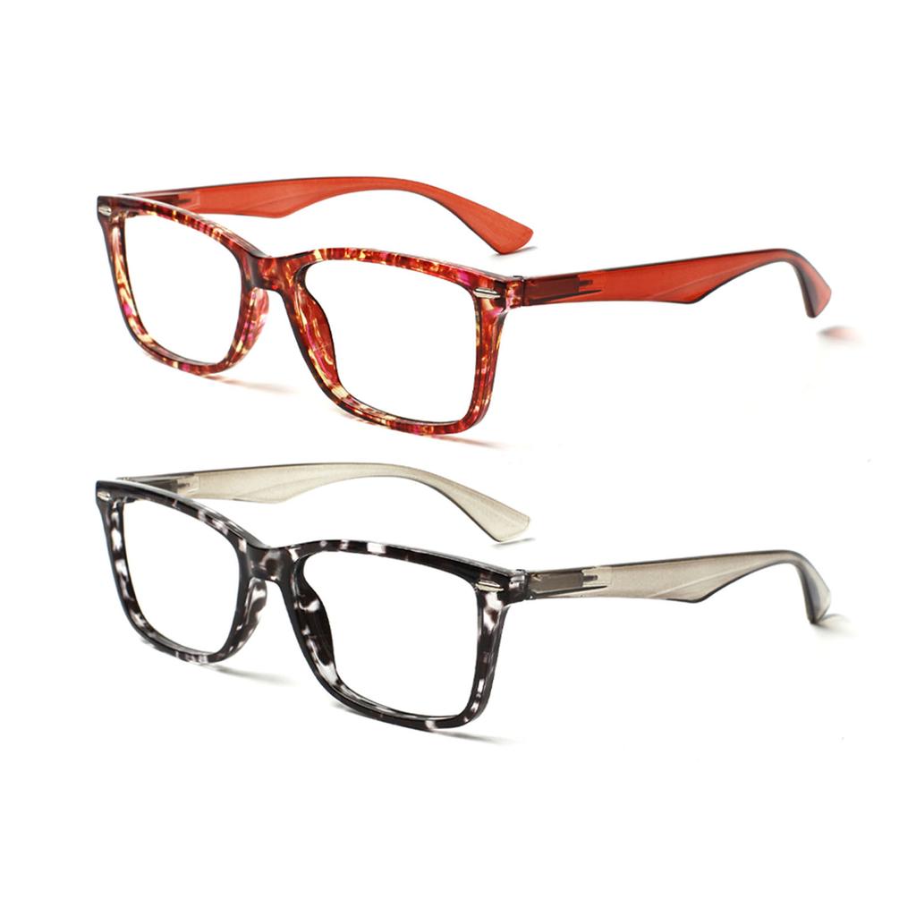 TUREZING Spring Hinge Reading Glasses for Women Men High Quality HD Lens Prescription Eyeglasses