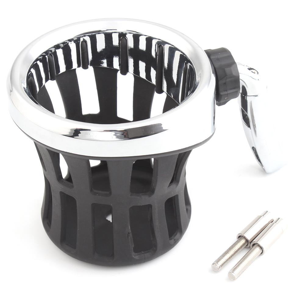 Motorcycle Handlebar Mounted Drink Cup Driver Drink Cup Holder Fits For Harley-Davidson Cross Bones (EFI) - FLSTSB 2008 - 2011