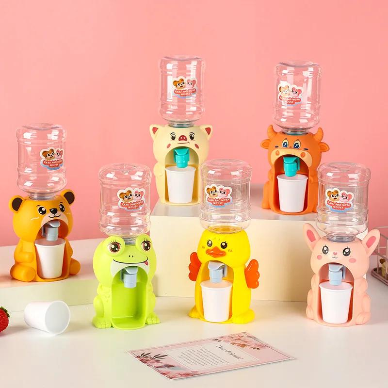 Simulation Fans, Children's Water Dispensers, Toys, Kitchens, Families, Fun Water Dispensers, Small Cute Duck Stalls,