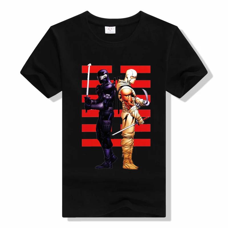 Gi Joe Cobra T-Shirt Cobra animal print tees funny vintage Short sleeved summer fashion casual t shirt