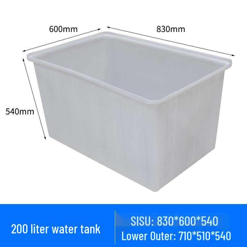 Rectangular Thickened Plastic Water Tank for Aquaculture and Fish Farming