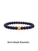 Triple Protection Natural Stone Beads Bracelet Tiger's Eye for Courage Obsidian for Grounding & Pyrite for Wealth Health Jewelry