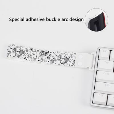 Popruh na klávesnici Wooting Fire68 Zacvakávací popruh Snadné připevnění a odpojení Design pro pohodlné nošení Snížené namáhání zápěstí