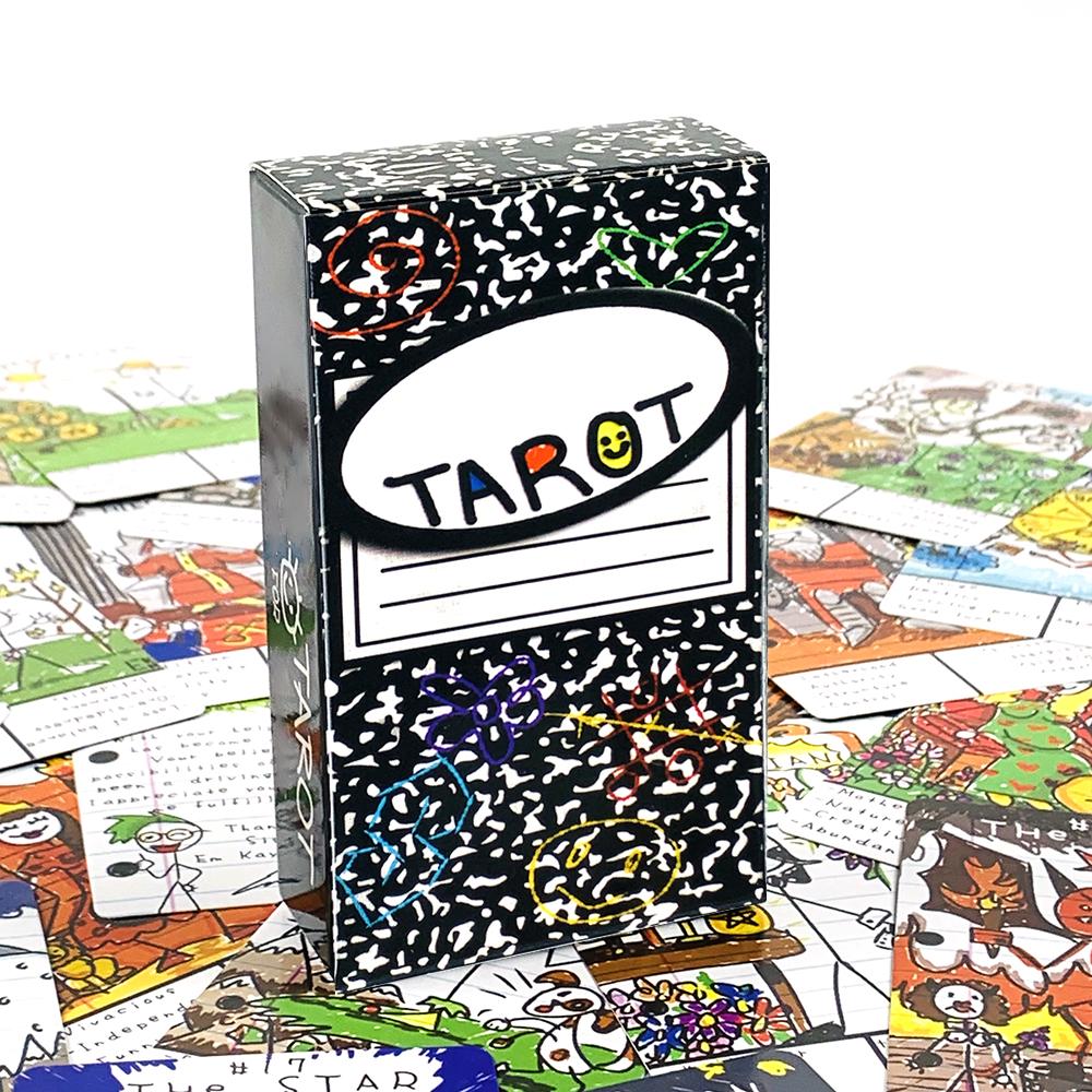 Tarotkarten Ein 78er Studien Deck Für Anfänger Deck Orakel Englisch Visionen Divinations Edition Brettspiel Karten,Party Spielkarten