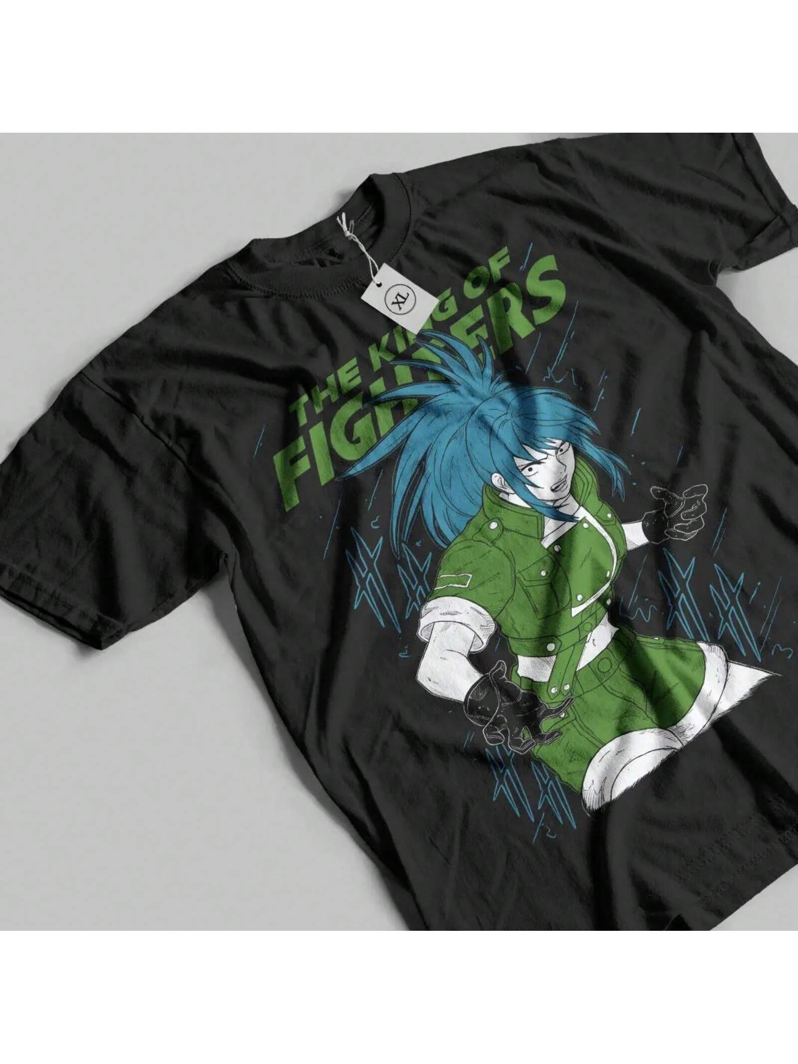 King Of Fighters T-Shirt Terry Bogard Fatal Fury Kf4 Anime Gift Shirt All Size S разноцветный
