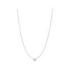 Tiffany & Co. Elsa Peretti Diamonds By The Yard Single Pendant Silver with Diamond