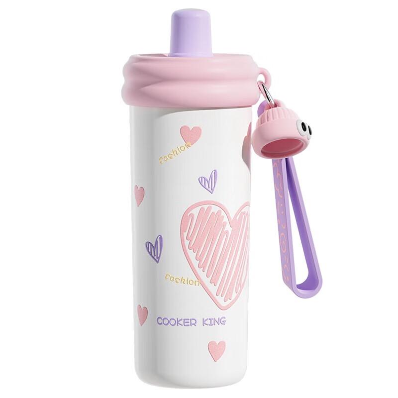 COOKER KING 316 Stainless Steel Insulated Straw Bottle