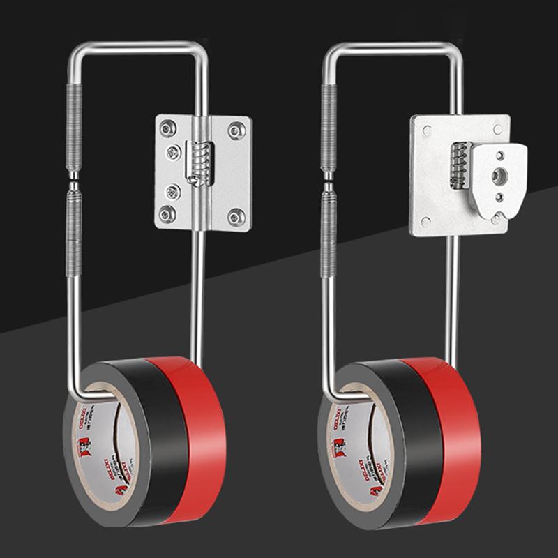 Universal Adhesive Tape Storage Hooks Water Electrician Adhesive Tape Waist Organizer Quick Hanging Portable Metal Tool Buckle