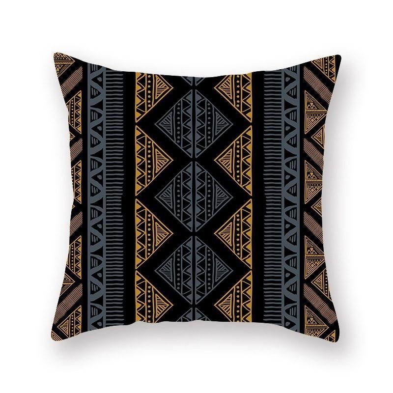 

Золотая бронза, роскошная полиэстеровая наволочка с геометрическим принтом, декоративная наволочка для дома, гостиной, дивана 40X40CM