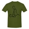 Massage Nude Feeling Tshirt Casual Girlish Feeling Solid Colors Cotton Tee