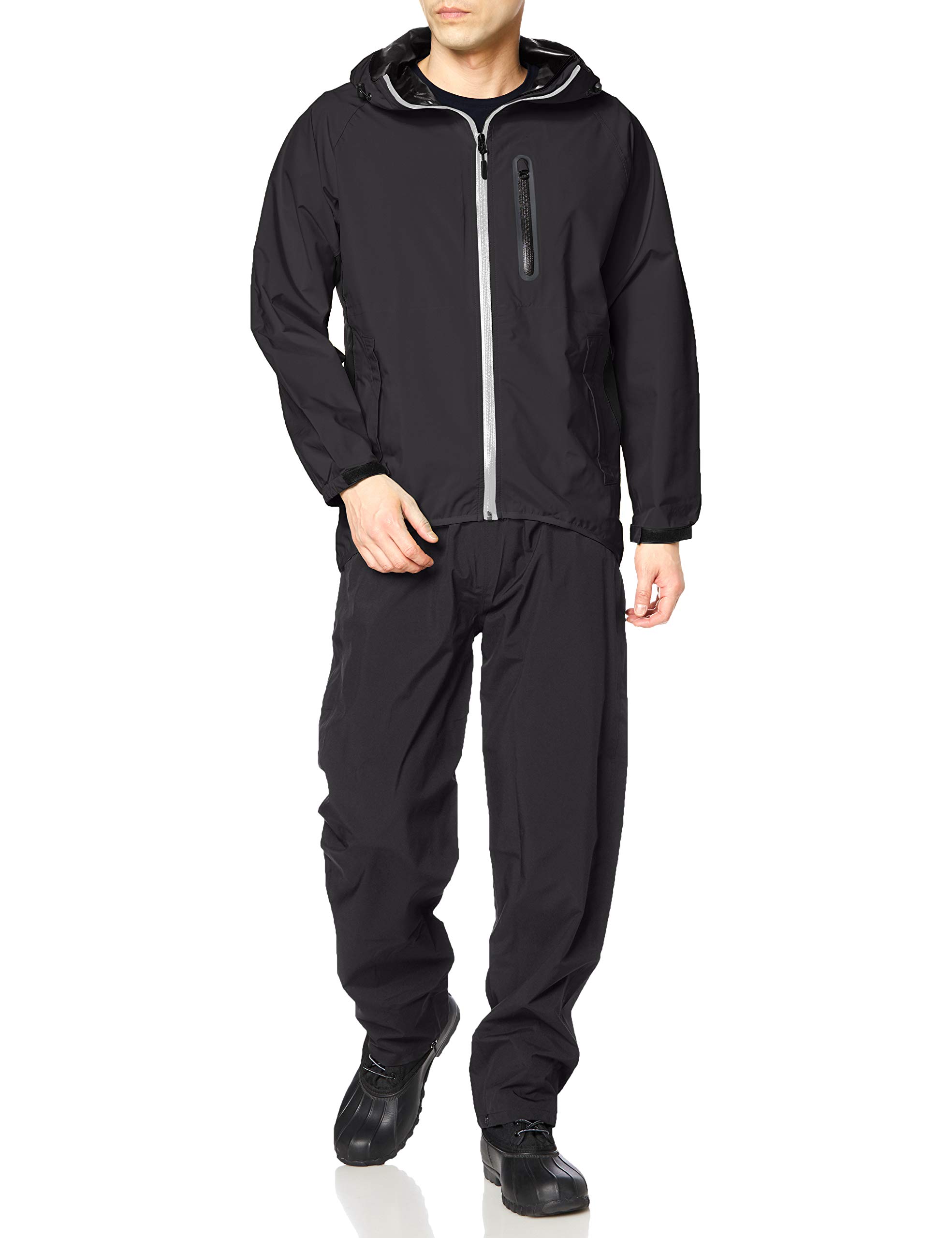 

Rain Breathable Stretch Rain Suit MPSR Black L [Grand Trail] Suit, MPSR-L чорний