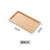 Bamboo Tray Rectangular Tea Tray Bamboo Saucer Hotel Dinner Plate Storage Tray Tableware Set Bread Dinner Plate Home Decor