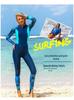 Shabate Women's Quick-drying Long Sleeve Sun Protection Wetsuit for Snorkeling and Free Diving