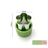 Stainless Steel Farfalle, Vegetable, Fruit, and Sausage Cutter & Cookie Wonton Stamp for Baby Food