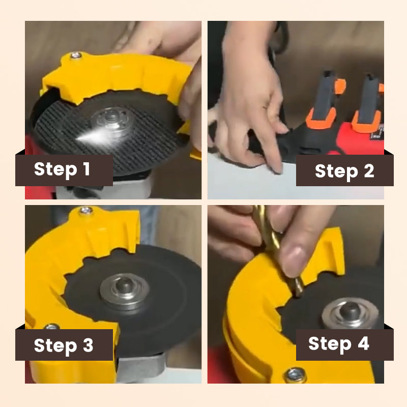 Precision Drill Bit Sharpening Guide Tool Multiple Groove Sizes D4,D5,D6,D8,D10,D12 Compatible A Wide Range Of Drill Bit Sizes