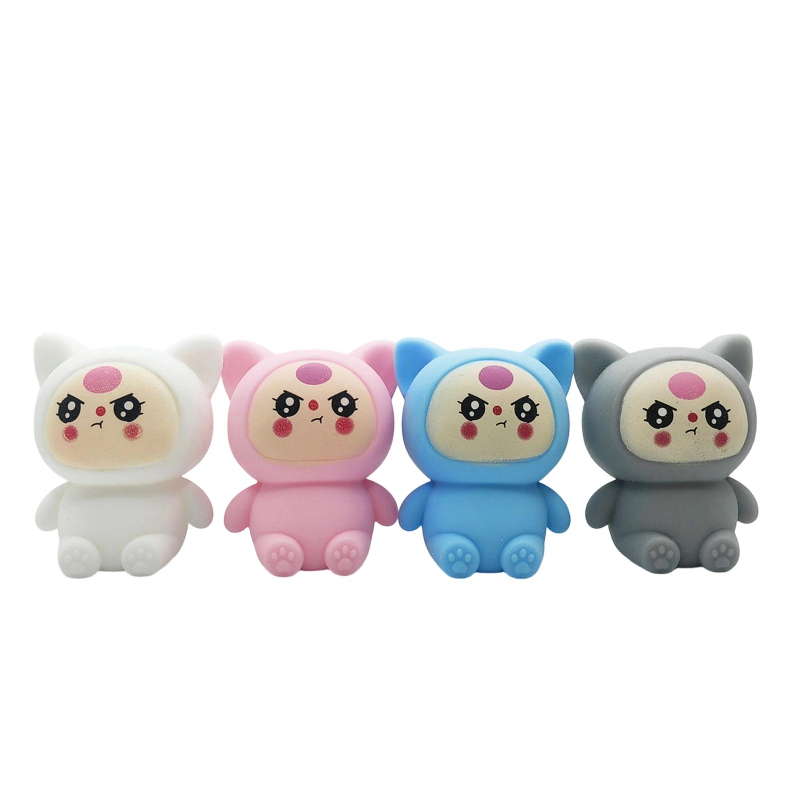 

Soft Squeeze Baby Toy Cute Animal Shape Sensory Stress Relief Squishy Toy for Kids Toddlers and Adults Durable Flexible Material Safe Design One Size