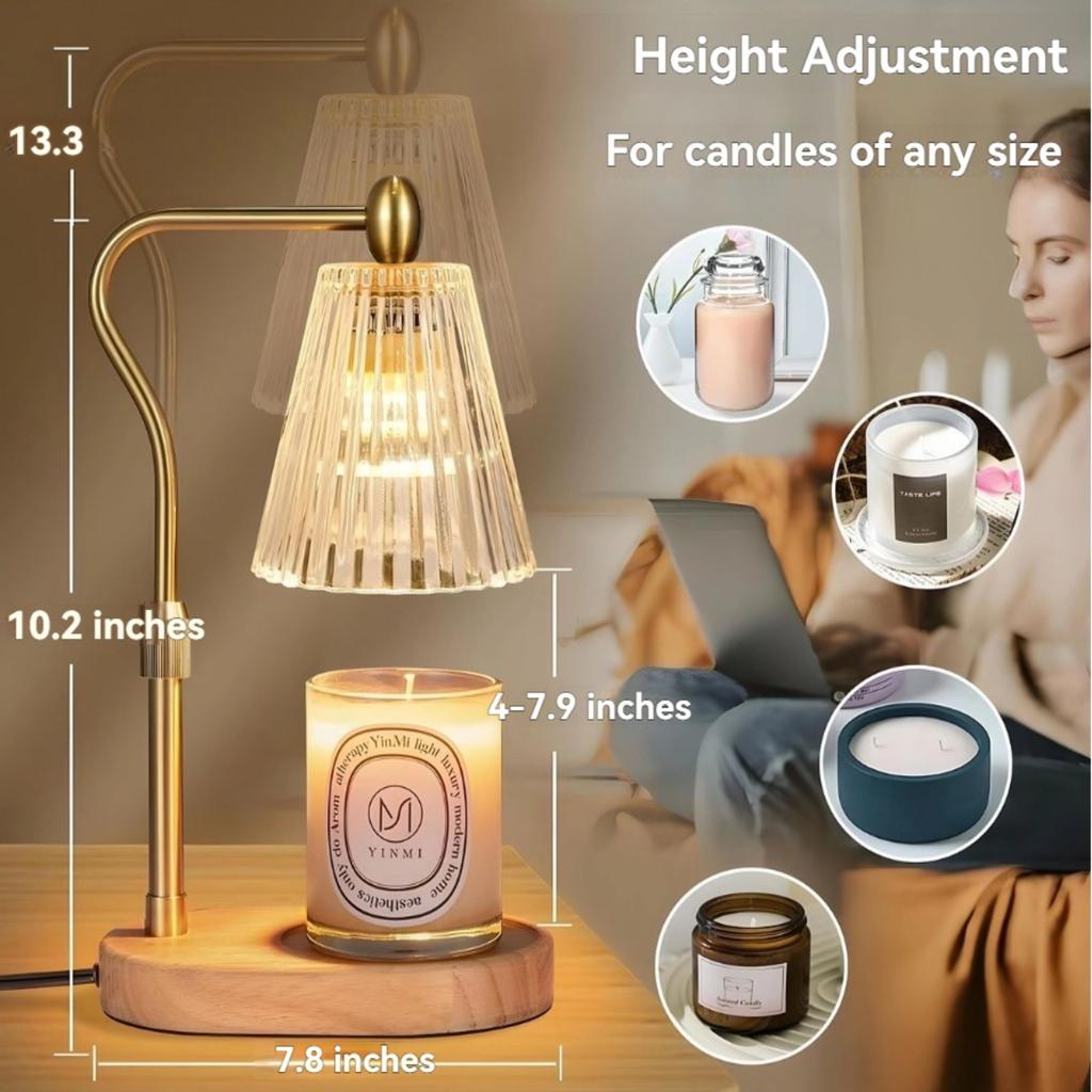 Night light aromatherapy lamp personalized wax melting lamp home birthday gift ornament desk lamp ambient lamp wax melting