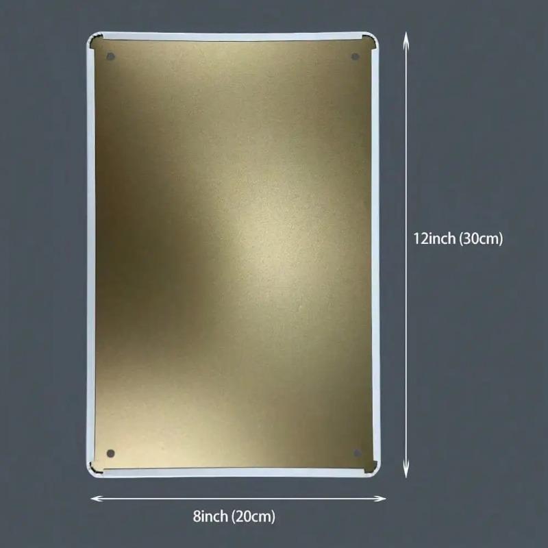 Vintage Pool Rules Metal Wall Art Decor Retro Swimming Safety Sign Home Bar Cafe