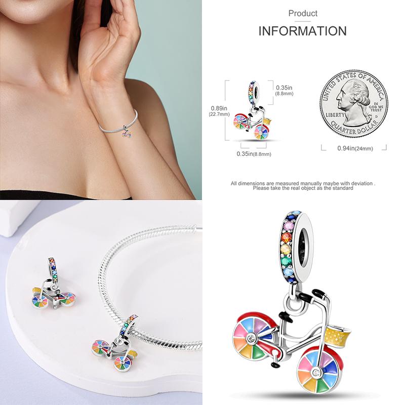 Breloques Compatibles Pour Bracelet DIY Argent 925 Série Jaune Cœur d'Amour Tournesol Lune Chat Breloques Vente Chaude S925 Fabrication de Bijoux DIY