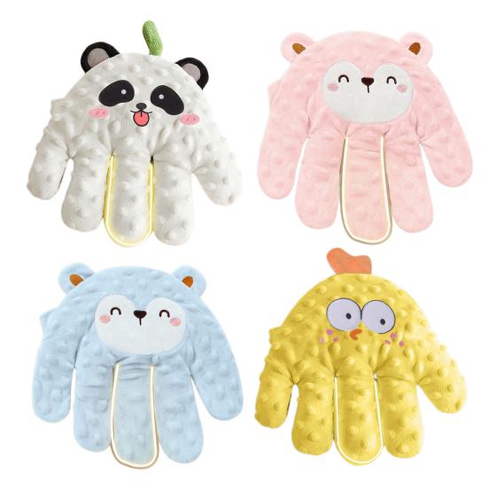 Baby Comforting Palm with with Automatic Patting Vibration & Remote Control Mesh Back Baby Mitten Cute Panda Design Automatic Patting Device