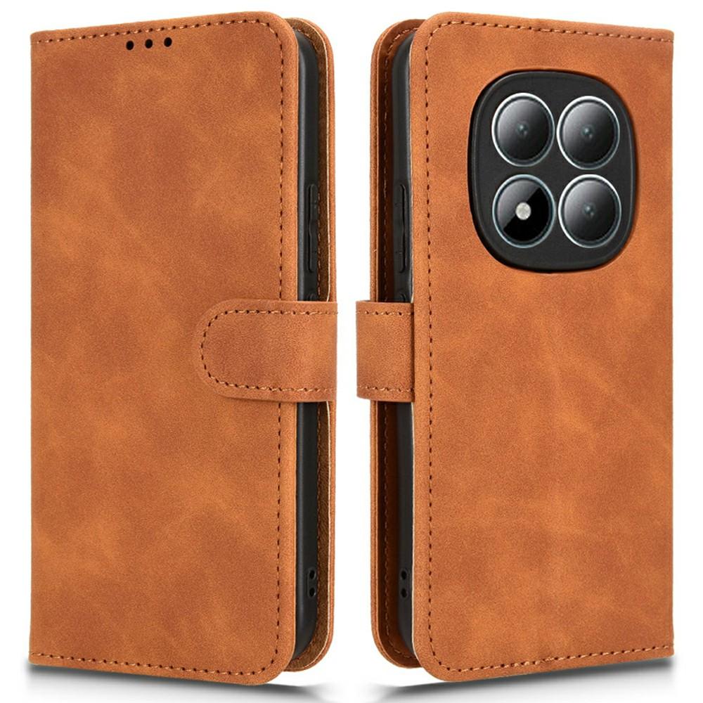 For Xiaomi Redmi Note 15 Pro+ 5G Leather Case Skin Feel Anti Drop Wallet Flip Phone Cover
