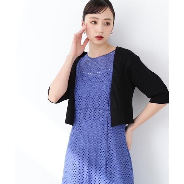 [JILL by JILL STUART] Short Bolero Collar Cardigan
