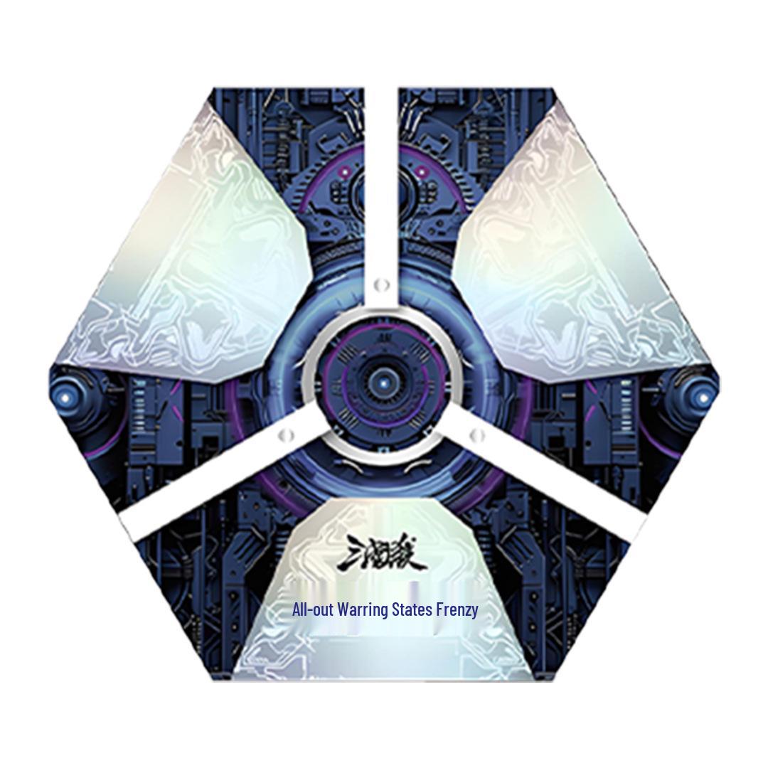 Sanguosha E40 All Generals Frenzy Limited Edition: 1475 Blue Core Wide Cards featuring Zhao Yun & Sun Shangxiang Foil Cards.