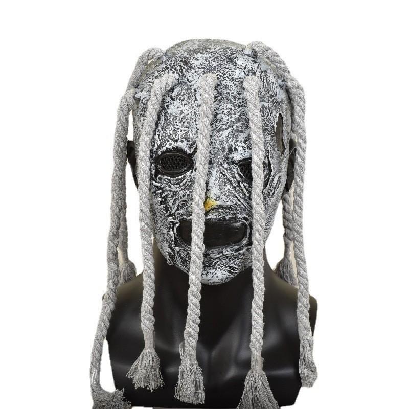 Slipknot Actieve Knoop Masker Met Latex Cosplay Voor Halloween En Feestvermaak
