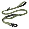 Heavy Duty Tactical Bungee Dog Leash Reflective No Pull Lead Rope