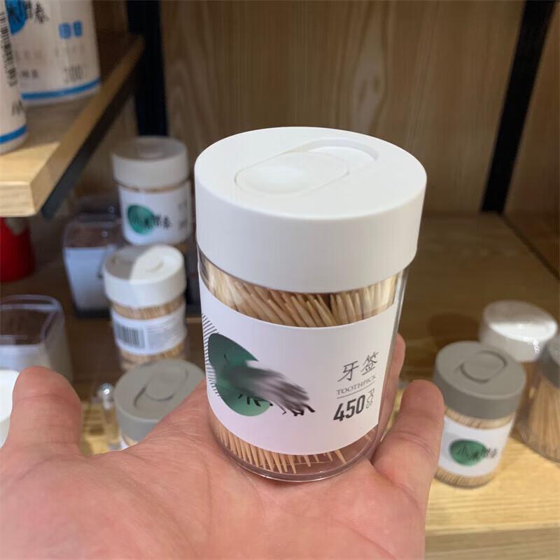 Disposable Bamboo Toothpicks with Dispenser