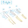 MNFT 12Pcs Stainless Steel Ring Eyes Repair DIY Eye Rings Fishing Rod Guide Replacement Repair Pole Guides Tips Rings